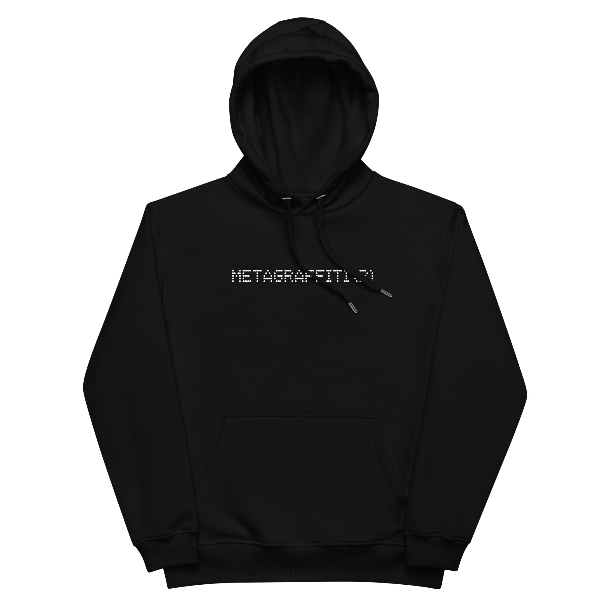 METAGRAFFITI logo premium eco hoodie
